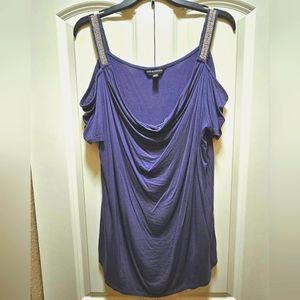 Rock & Republic off shoulder shirt -XL